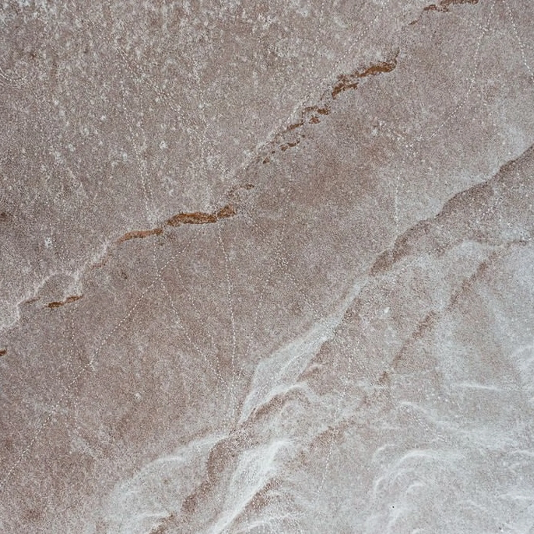 dry salt-crust patterns