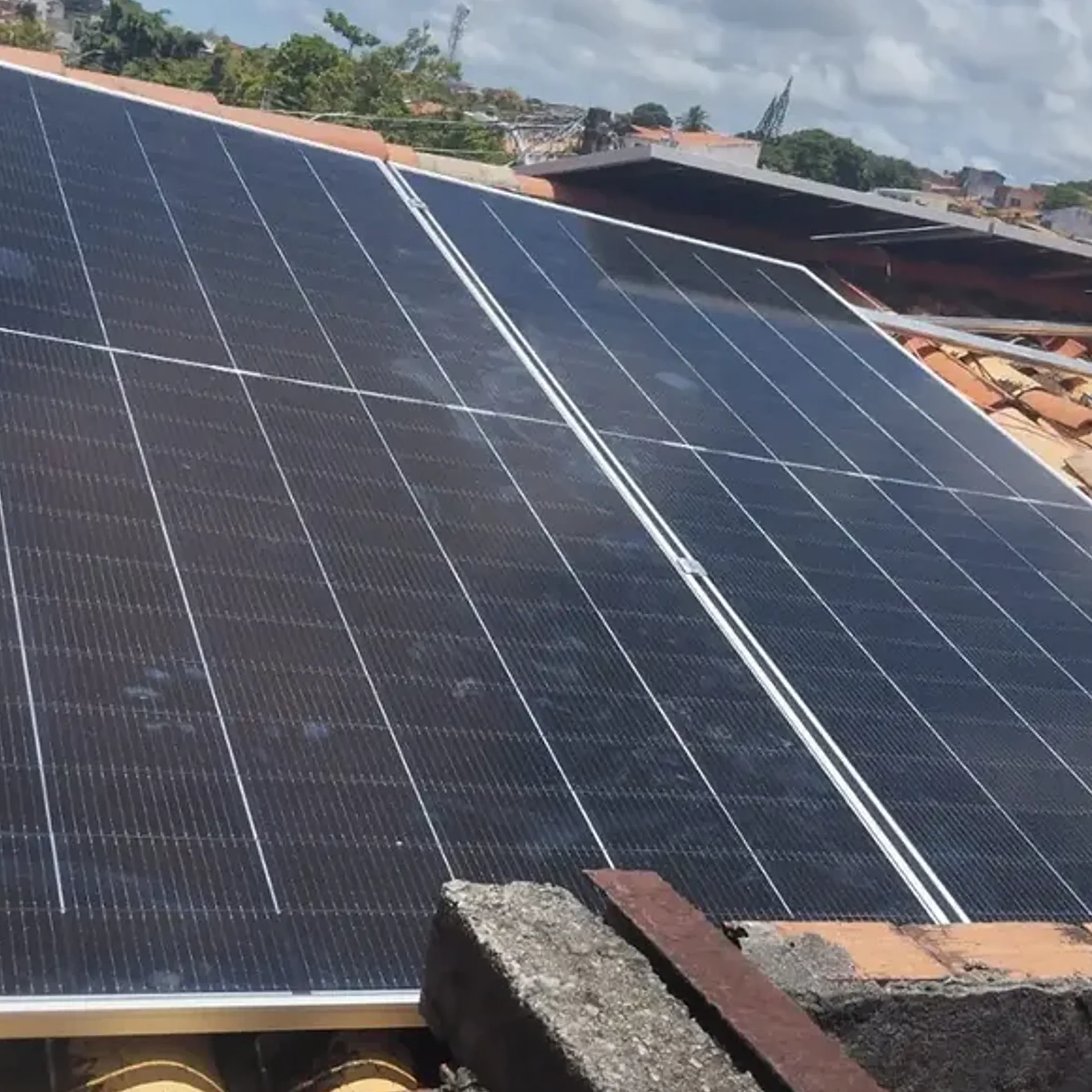 rooftop solar panels