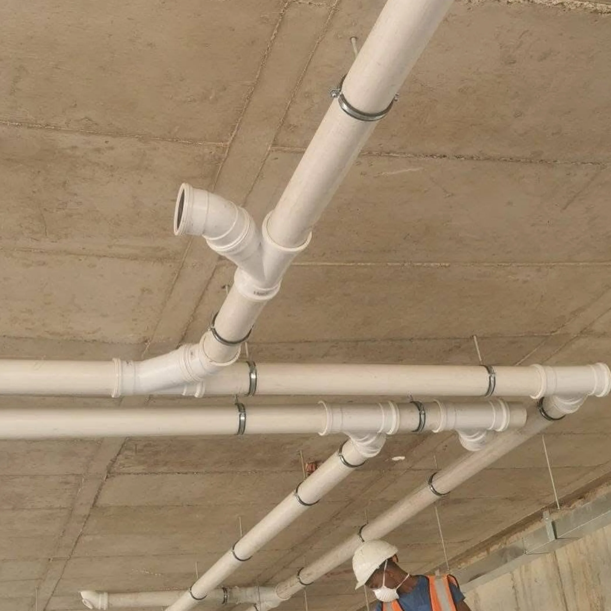 clean stormwater drainage installation